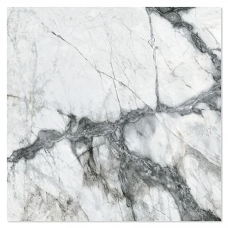 Marmor Klinker Bianco Lasa Vit Blank 75x75 cm